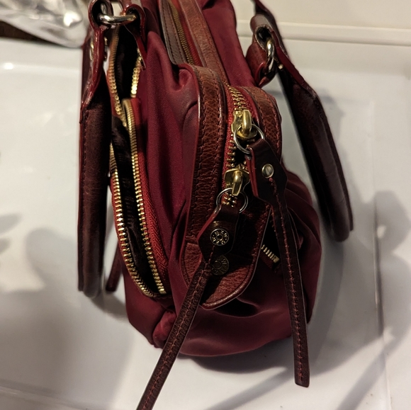 MZ Wallace Boysenberry Kate ii handbag with pouch - Picture 5 of 6